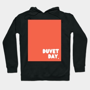 Orange Duvet Day Hoodie